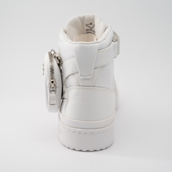 Size US11 - adidas x Prada Forum High White Re-Nylon 2TG193 Sneakers - Picture 8 of 16